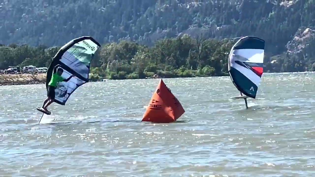 Wind Foil racing at Hood River YouTube