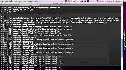 RVM -- Ruby Version Manager
