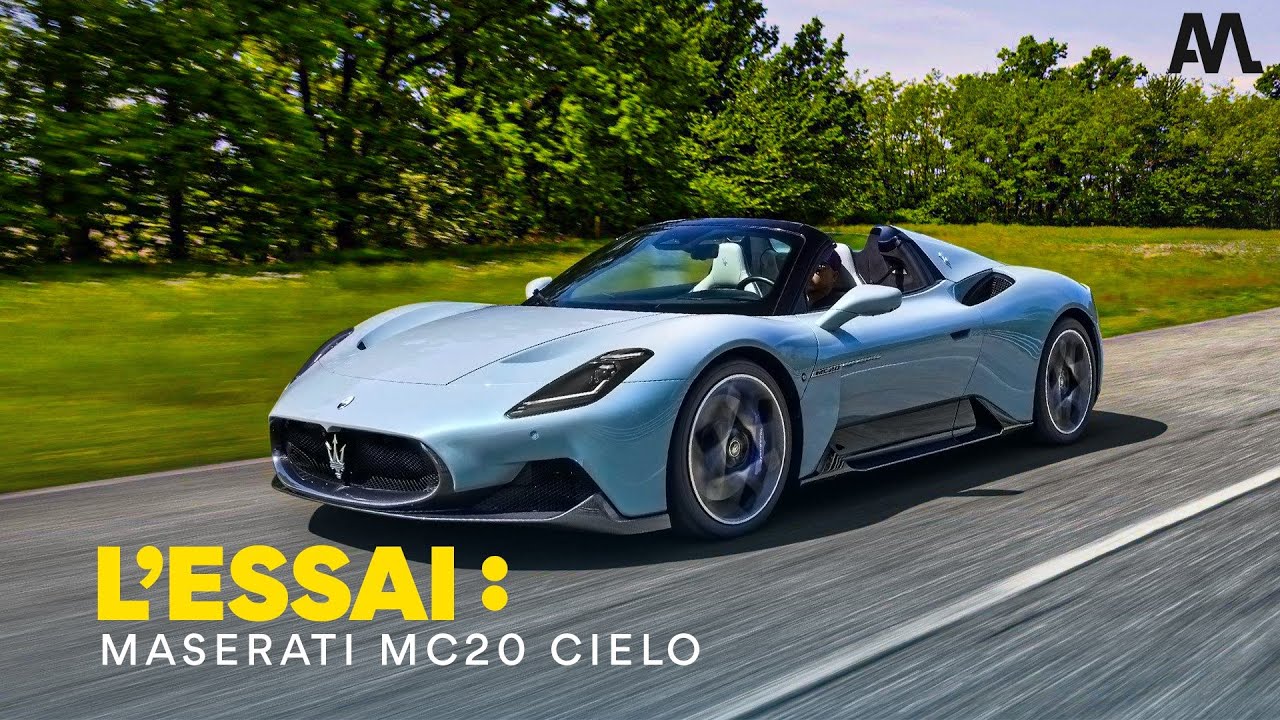 On a essay pour vous la Maserati MC20 Cielo 