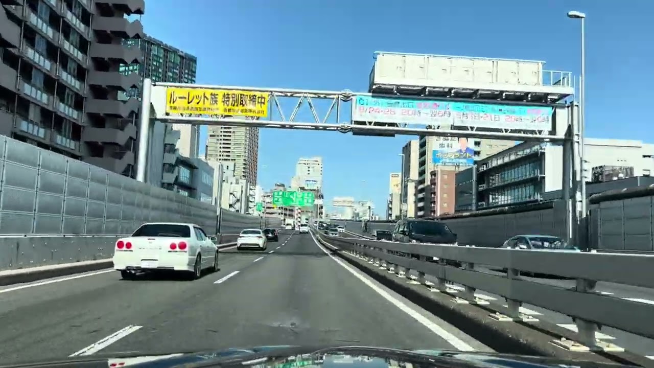 [車載動画] RX-8 / 平和島PA - 首都高速1号羽田線 - 首都高速C1都心環状線 - 首都高速1号羽田線 - 首都高速神奈川1号横羽線 - 首都高速神奈川5号大黒線 - 大黒PA