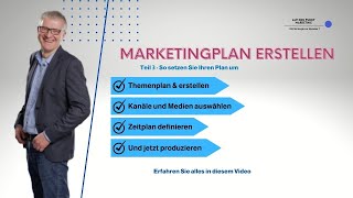 Marketingplan erstellen Teil 3 - So setzen Sie Ihren Marketingplan um - Video