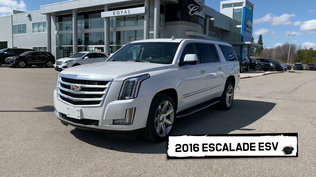 2016 Cadillac Escalade ESV Luxury Collection