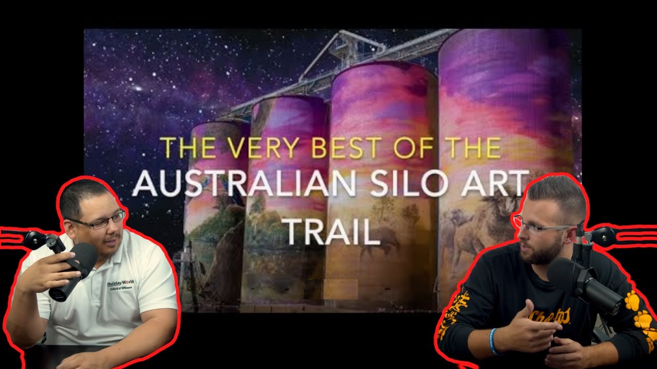 Americans React To Australian Silo Art Trail