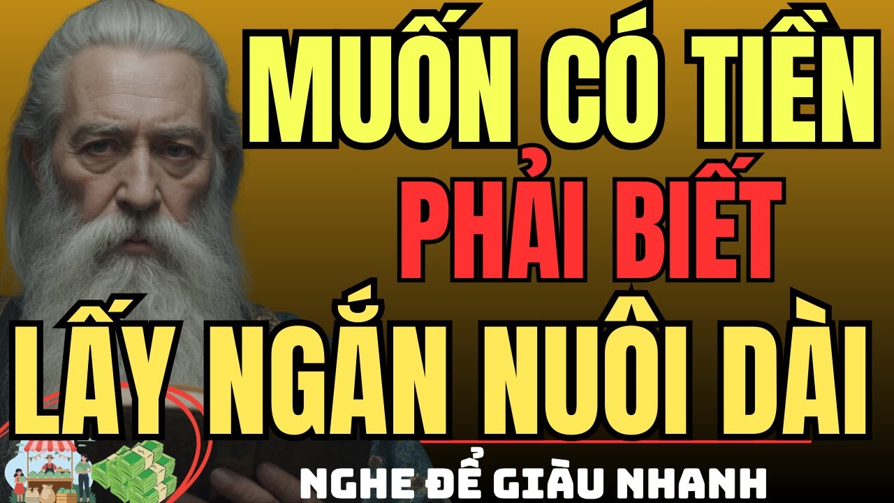 CỔ NHÂN DẠY – Muốn Có Tiền, Phải BIẾT LẤY NGẮN NUÔI DÀI | Triết Lý Sống