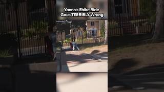 Yonna's Ebike Ride Goes TERRIBLY Wrong..