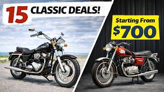 Affordable Classic Motorcycles for Sale in America – 15 Real Listings
