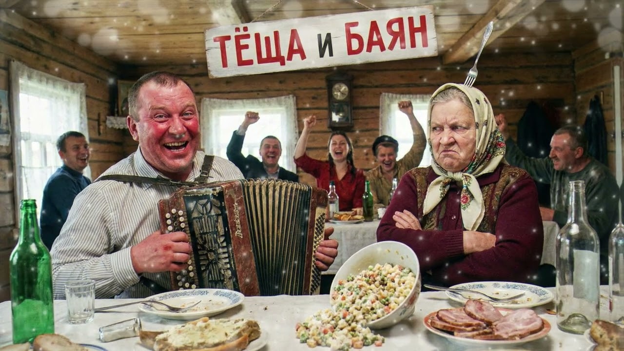 Тёща и Баян 🥓 | Хит для любого повода! (В стиле «Сектор Газа»)
