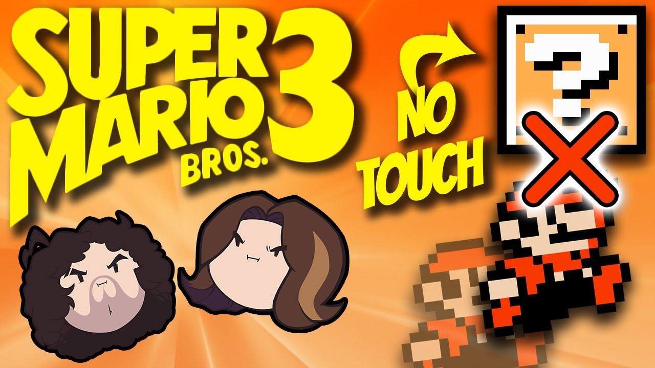 Mario 3: No Touch Challenge - PART 8 - Game Grumps games people play