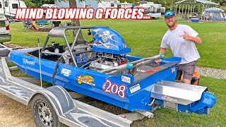 My First Time Driving a Super Modified JET SPRINT Boat... Absolutely INSANE!!!!