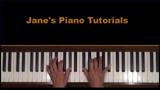 U2 With or Without You Piano Tutorial 1