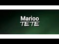 Marioo TETE Live Karaokee Version Instrumental Beat With Lyrics