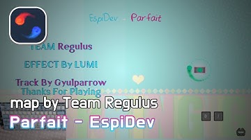 [ADOFAI custom][클리어 영상]Parfait(music by EspiDev)(map by Team Regulus)