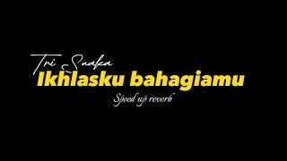 ikhlasku bahagiamu - Tri Suaka // (speed up reverb)