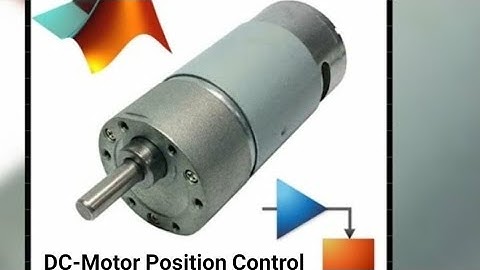 Position control of DC motor on Matlab-simulink-arduino using PID controller.