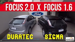 FOCUS 2.0 X FOCUS 1.6: Duratec ou Sigma? Confira