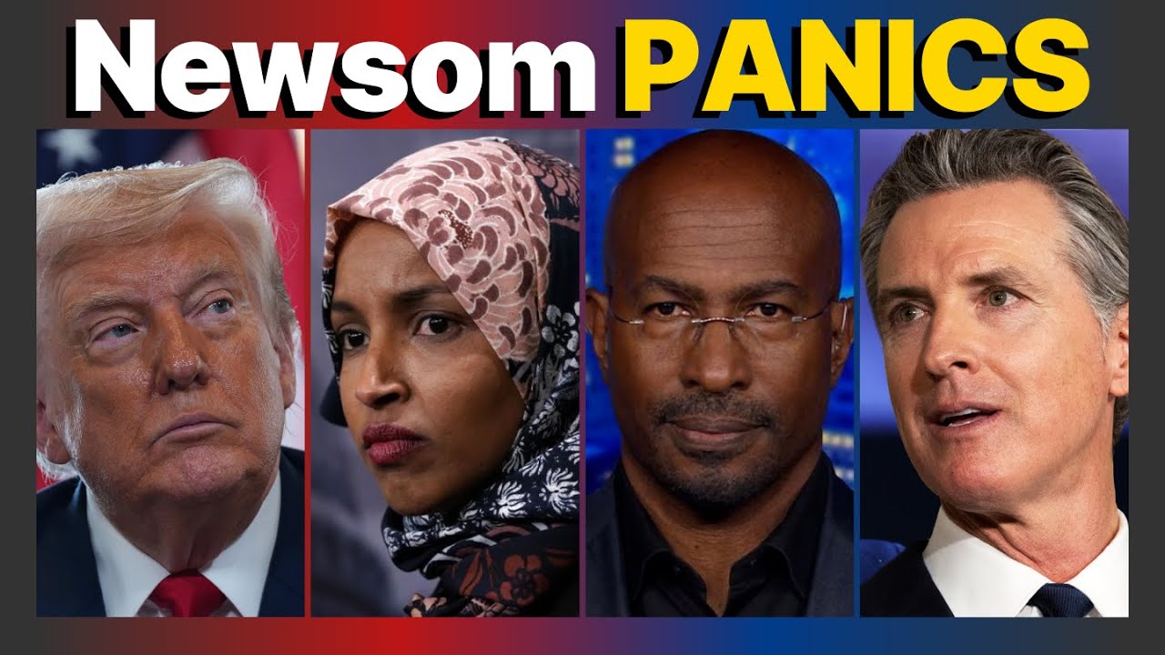 Rep Omar EMBARRASSES herself in a painful way as Newsom PANICS over Kamala confrontation