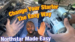 06 Cadillac DTS How To Change a Starter | NORTHSTAR Engine Intake Manifold