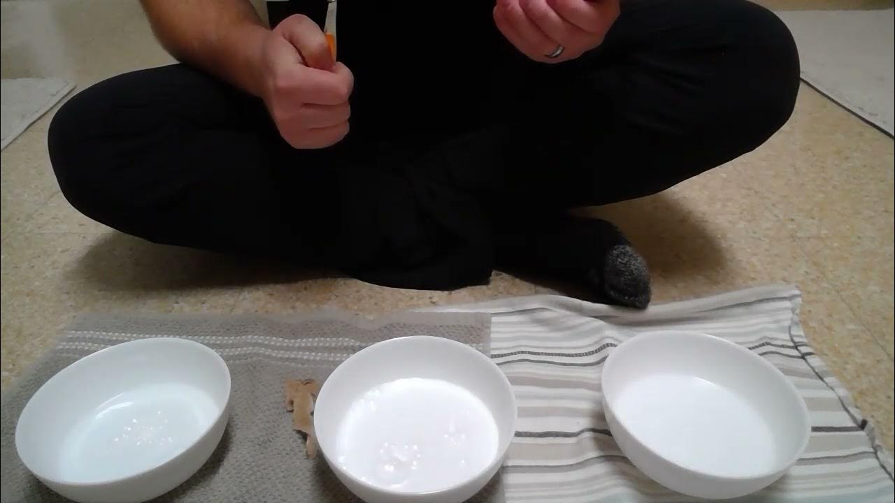 How temperature affects the rate of a reaction (vinegar and baking soda