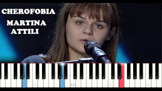 Martina Attili - Cherofobia (Piano Tutorial)