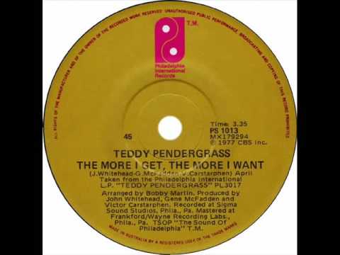 Teddy Pendergrass - The More I Get The More I Want (Dj ''S'' Rework)