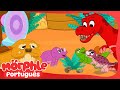 A fuga dos bebês dinossauros  🔴 MARATONA DO MORPHLE! 🔵 Desenhos Animados Infantis em Português