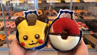 10 Japanese Pokémon Donuts🍩 | Mister Donut