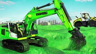 City Bridge Builder Construction Simulator Level 5 - 6 | Beko Excavator Android Games screenshot 5