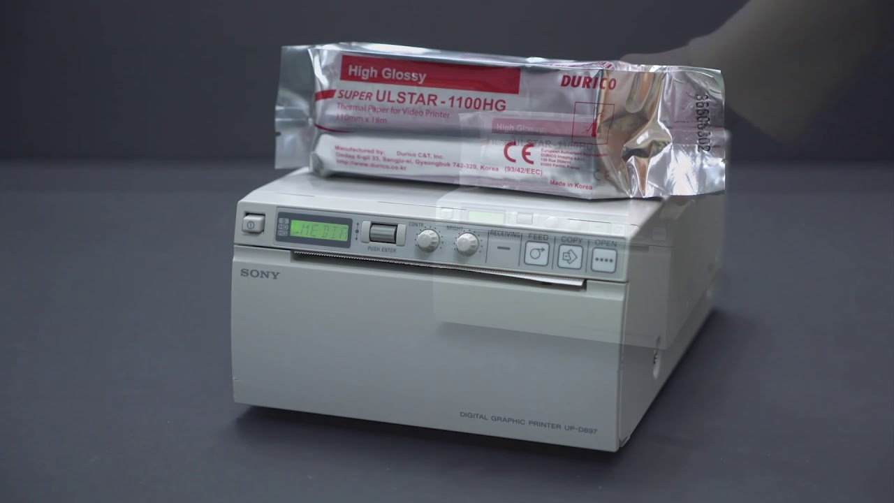 COMO IMPRIMIR PAPEL DE ULTRASONIDO - YouTube