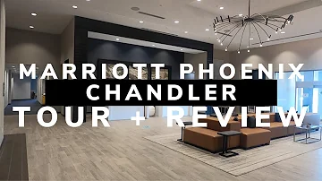 Marriott Phoenix Chandler Tour + Review | Club Lounge Open During Pandemic!