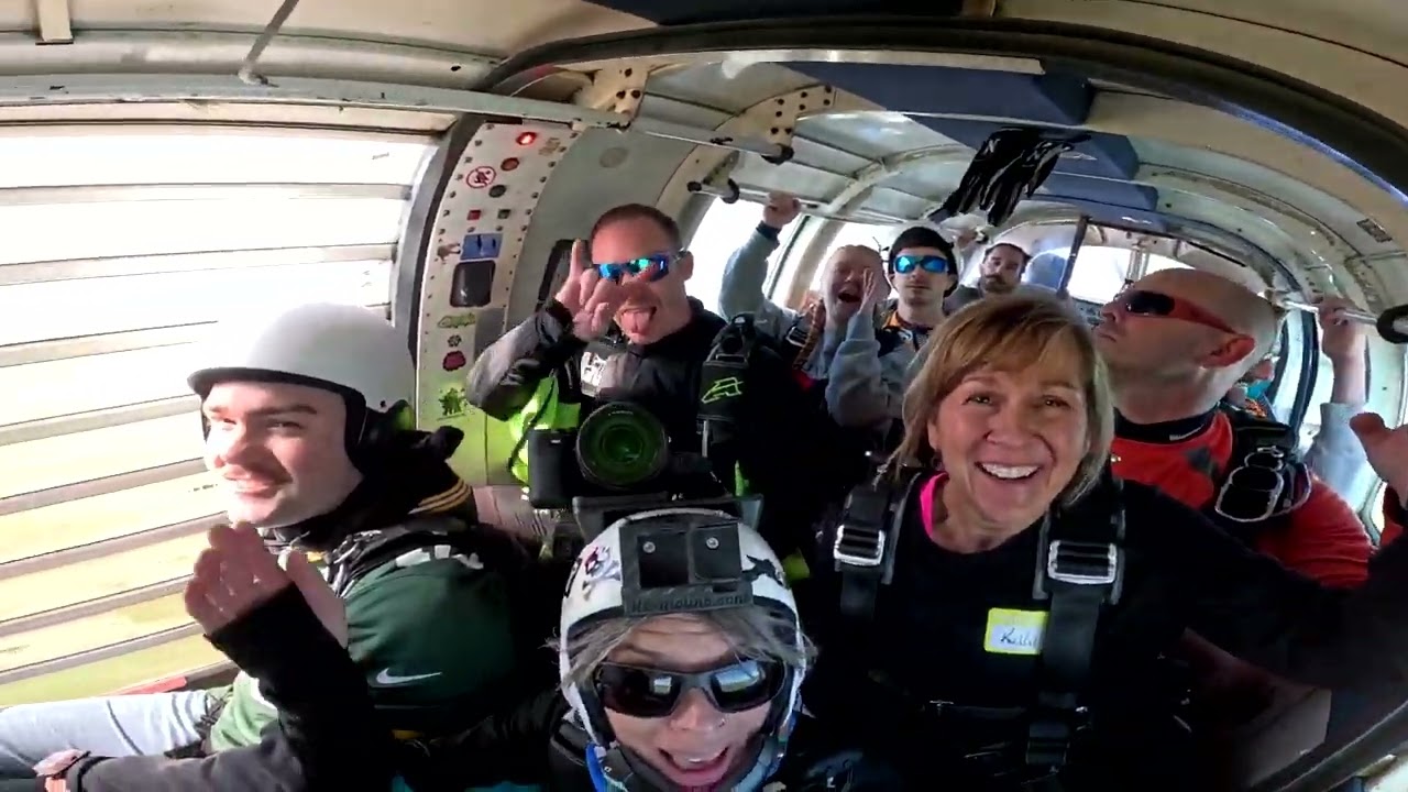 Kelly Witek - Tandem Skydive at Skydive Indianapolis