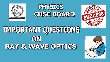 IMPORTANT QUESTION ON OPTICS (CHSE BOARD)