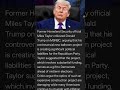 Trump Faces Backlash Over Controversial Ballroom Pro#DonaldTrump #TrumpNews #USPolitics #MilesTaylor