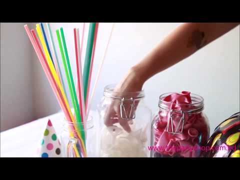 How to Tie a Foil Balloon to a Sticks with Cups