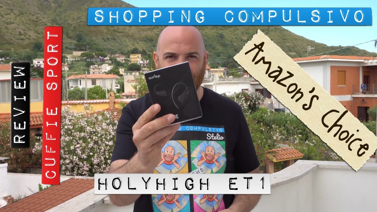 👨🏻\u200d⚕Review: 🥇 HolyHigh ET1 🎧 Cuffie auricolari Sport Bluetooth 5.0 🎧  💦💦 IPX7 💦💦\