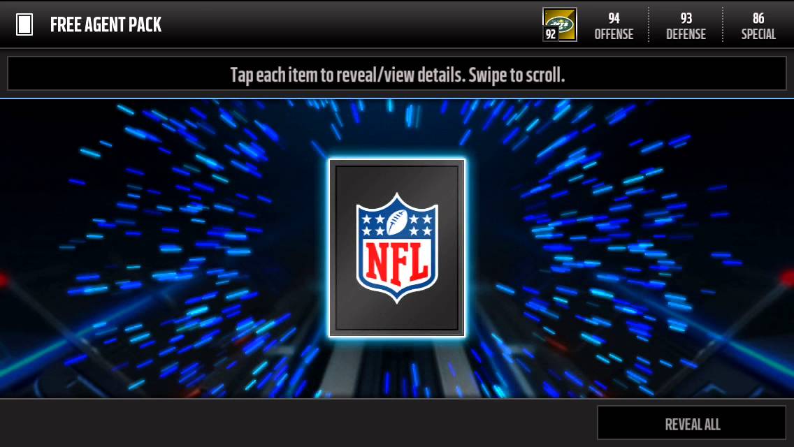 Madden Mobile Free Agent Pack Opening! Insane Pull! YouTube
