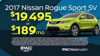 IPAC Nissan Is Here For You - Rogue Sport SV On Sale