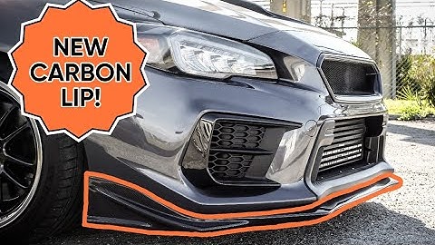 2022 wrx carbon fiber front lip