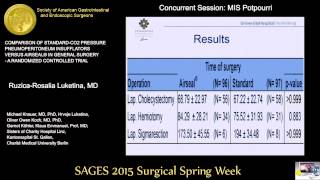 COMPARISON OF STANDARD-CO2 PRESSURE PNEUMOPERITONEUM INSUFFLATORS VERSUS AIRSEAL® IN GENERAL SURGERY