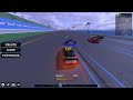 Reeses car close finish