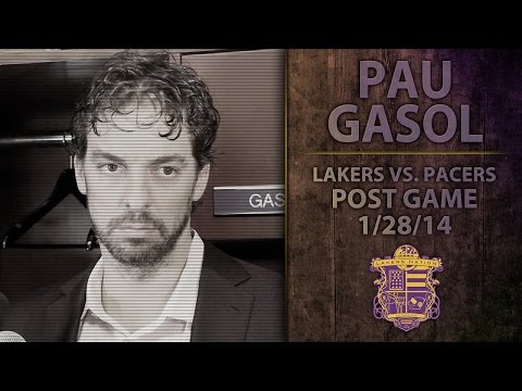 Lakers Vs. Pacers: Pau Gasol, "I'm Frustrated Almost Every Game," Talks Groin Issues