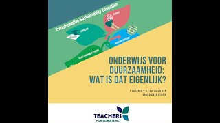 Transformative Sustainability Education - Teachers for Climate NL