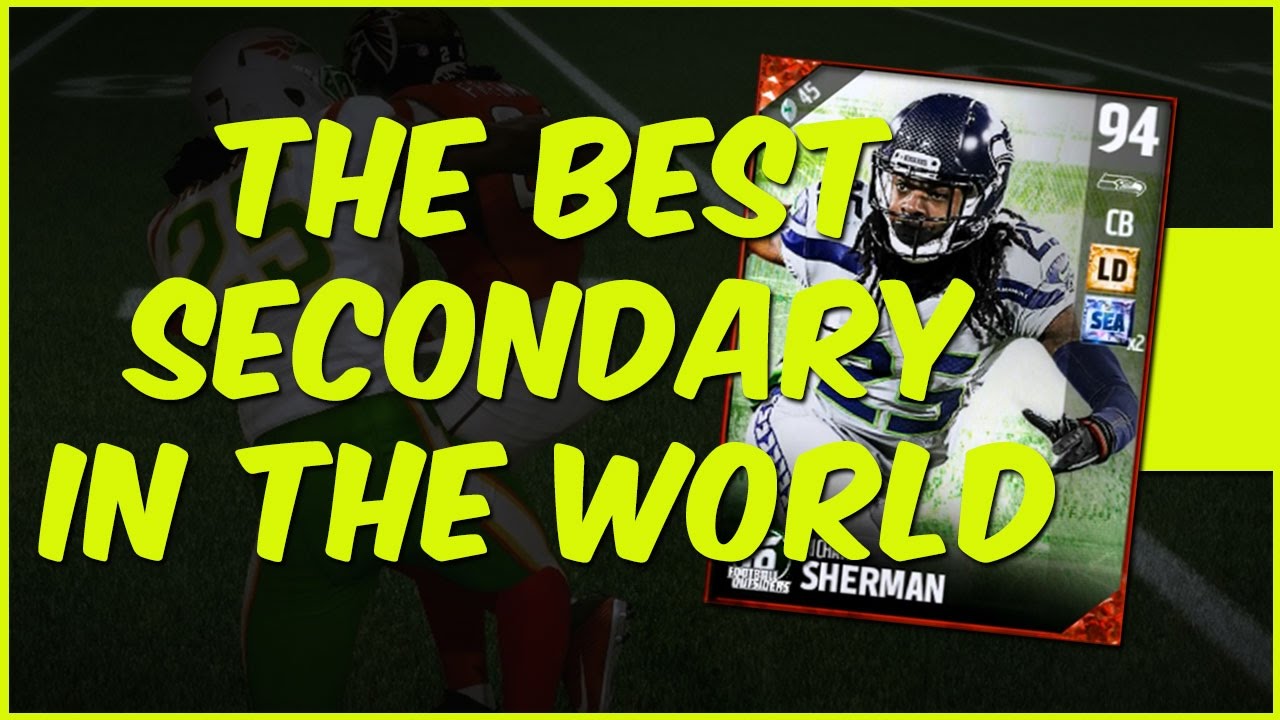 MUT 17 Gameplay | The Best Secondary In The World! Football Outsiders Richard Sherman Gameplay