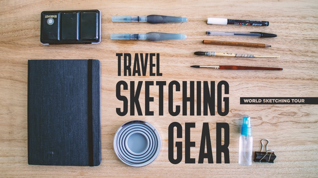 My travel sketch kit packed full of pencils and art supplies! :  r/ilovestationery