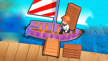 Ship Craft Seaport Tycoon - Gameplay Walkthrough Part 1 Ship Constructor & Sea Sail Adventure