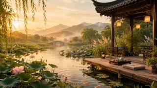 Afternoon Tea by the Lotus Pond 🪷🍵 | Calm Music for Study, Reading & Focus
