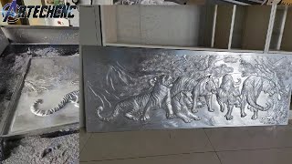 Aluminum Copper Brass Metal Cnc Cutting Engraving Milling Machine