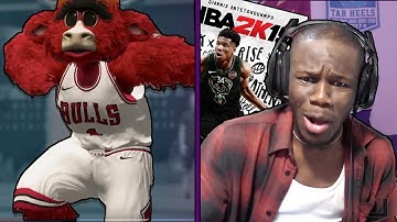 "MASCOTS ARE BACK!!" REASE REACTS: NBA 2K19 PARK TRAILER