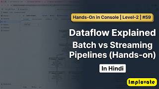 59 | Dataflow Explained 🔥 Batch vs Streaming Pipelines (Hands-on) | GCP Level-2