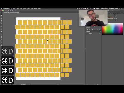 Video: Hoe herhaal je een actie in Illustrator?