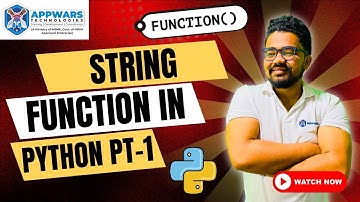 String Functions in Python – Part 1 | Learn Basic to Advanced with Examples